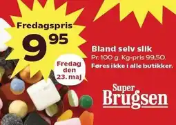 SuperBrugsen Bland selv slik tilbud