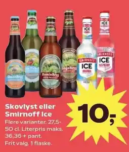 SuperBrugsen Skovlyst eller Smirnoff ice tilbud
