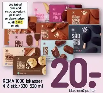 REMA 1000 REMA 1000 iskasser tilbud