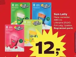 SuperBrugsen Sun Lolly tilbud