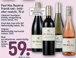 REMA 1000 Paul Mas Reserve tilbud