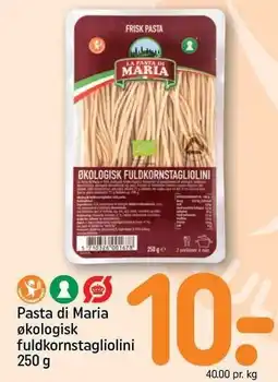 REMA 1000 Pasta di Maria økologisk fuldkornstagliolini tilbud