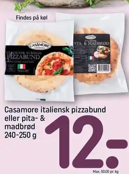 REMA 1000 Casamore italiensk pizzabund eller pita- & madbrød tilbud