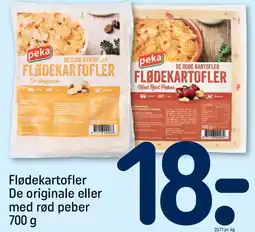REMA 1000 Flødekartofler De originale eller med røb peber tilbud