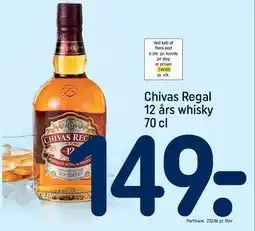 REMA 1000 Chivas Regal 12 års whisky tilbud