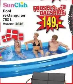 Harald Nyborg Pool rektangulær tilbud