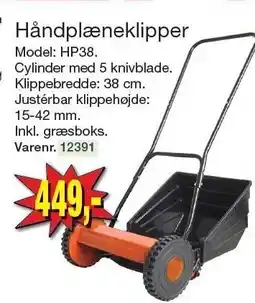 Harald Nyborg Adano Håndplæneklipper tilbud