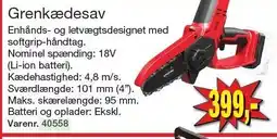 Harald Nyborg Mitsutomo Grenkædesav tilbud