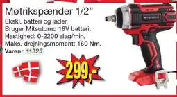Harald Nyborg MITSUTOMO Møtrikspænder 1/2'' tilbud