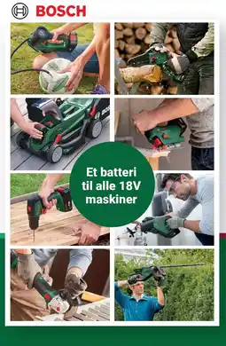 Harald Nyborg Et batteri til alle 18V maskiner tilbud