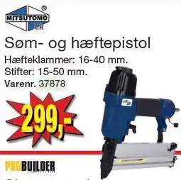 Harald Nyborg Søm- og hæftepistol tilbud