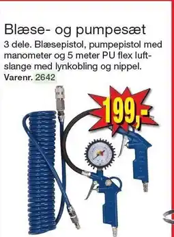 Harald Nyborg Blæse- og pumpesæt tilbud