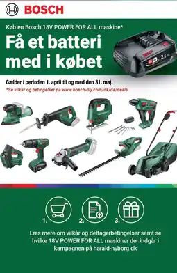 Harald Nyborg Få et batteri med i købet tilbud