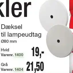 Harald Nyborg Dæksel til lampeudtag tilbud