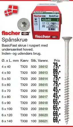 Harald Nyborg Spånskrue tilbud