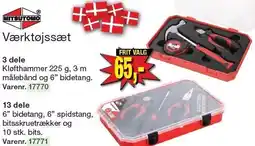 Harald Nyborg Værktøjssæt 3 dele eller 13 dele tilbud