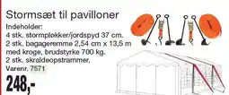 Harald Nyborg Stormsæt til pavilloner tilbud