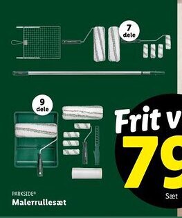 Lidl PARKSIDE Malerrullesæt tilbud