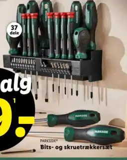 Lidl PARKSIDE Bits- og skruetrækkersæt tilbud