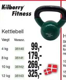 Harald Nyborg Kettlebell 4, 8, 10 eller 12 kg tilbud