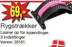 Harald Nyborg Rygstrækker tilbud