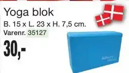 Harald Nyborg Yoga blok tilbud