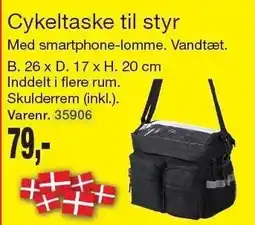 Harald Nyborg Cykeltaske til styr tilbud
