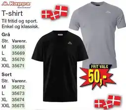 Harald Nyborg Kappa T-shirt tilbud
