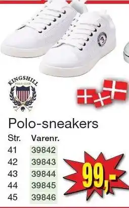 Harald Nyborg Polo-sneakers tilbud