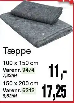 Harald Nyborg Tæppe tilbud