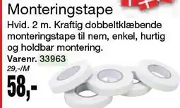 Harald Nyborg Monteringstape tilbud