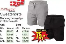 Harald Nyborg Kappa Sweatshorts tilbud