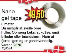 Harald Nyborg Nano gel tape tilbud