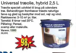 Harald Nyborg Universal træolie, hybrid 2,5 L tilbud