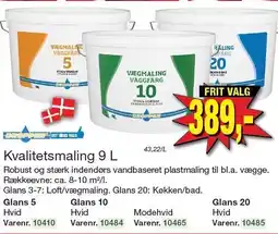 Harald Nyborg Droppen Kvalitetsmaling 9 L tilbud