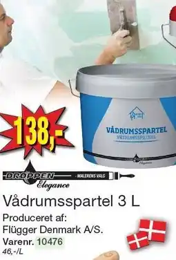 Harald Nyborg Droppen Vådrumsspartel 3 L tilbud