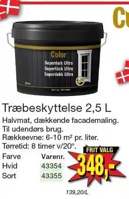 Harald Nyborg Træbeskyttelse 2,5 L tilbud