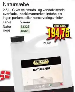 Harald Nyborg Natursæbe tilbud
