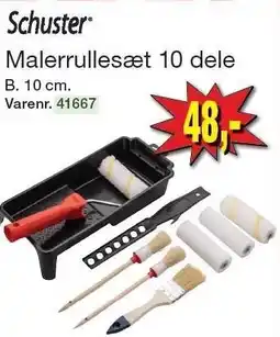 Harald Nyborg Schuster Malerrullesæt 10 dele tilbud