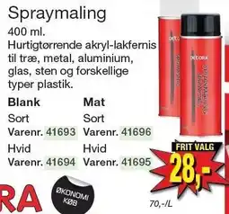 Harald Nyborg Spraymaling tilbud