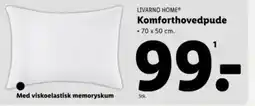 Lidl LIVARNO HOME Komforthovedpude tilbud