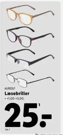 Lidl AURIOL Læsebriller tilbud