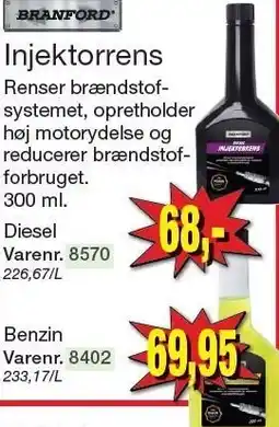 Harald Nyborg Injektorrens Diesel eller Benzin tilbud