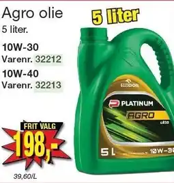 Harald Nyborg Agro olie tilbud
