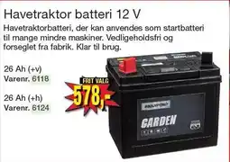 Harald Nyborg Havetraktor batteri 12 V tilbud