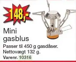 Harald Nyborg Mini gasblus tilbud