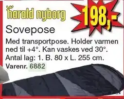 Harald Nyborg Sovepose tilbud