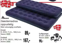 Harald Nyborg Gæstemadras oppustelig tilbud