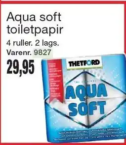 Harald Nyborg THETFORD Aqua soft toiletpapir tilbud
