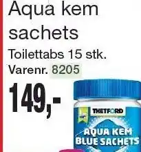 Harald Nyborg THETFORD Aqua kem sachets tilbud